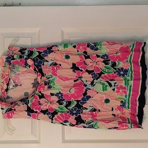 Crown & Ivy ruffle neck top